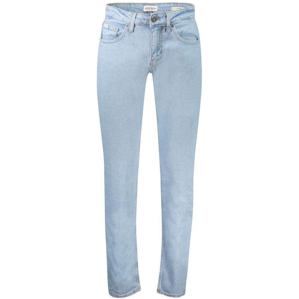 Guess Jeans Light Blue Cotton Jeans & Pant Guess Jeans