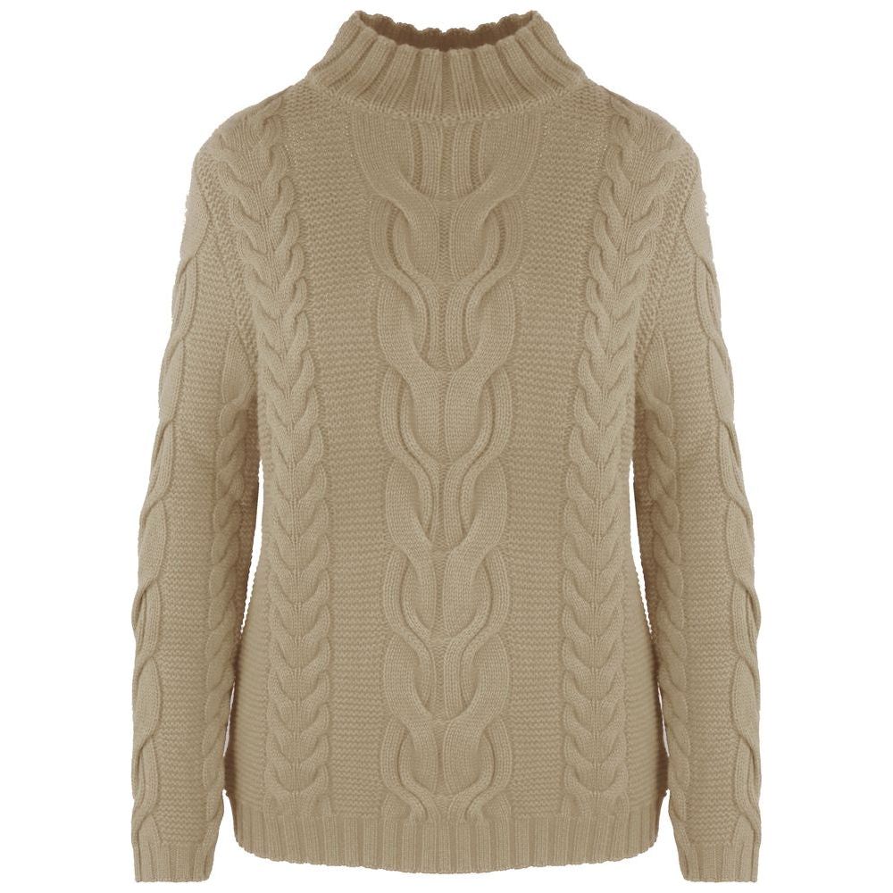 Malo Brown Wool Sweater