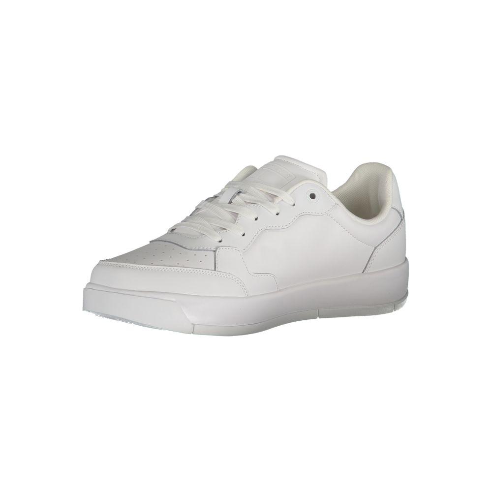 Tommy Hilfiger White Polyester Sneaker