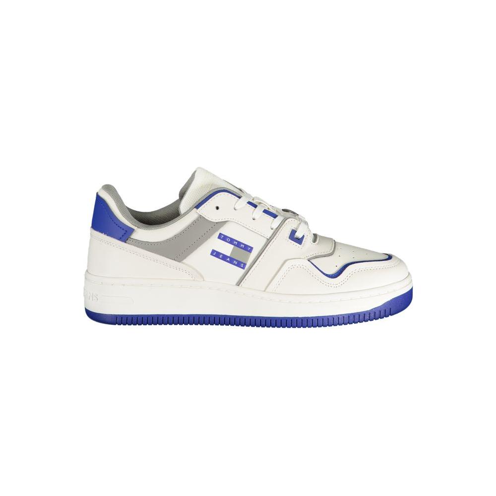 Tommy Hilfiger White Polyester Sneaker