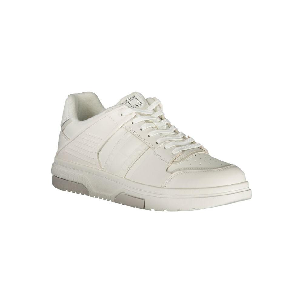 Tommy Hilfiger White Polyester Sneaker