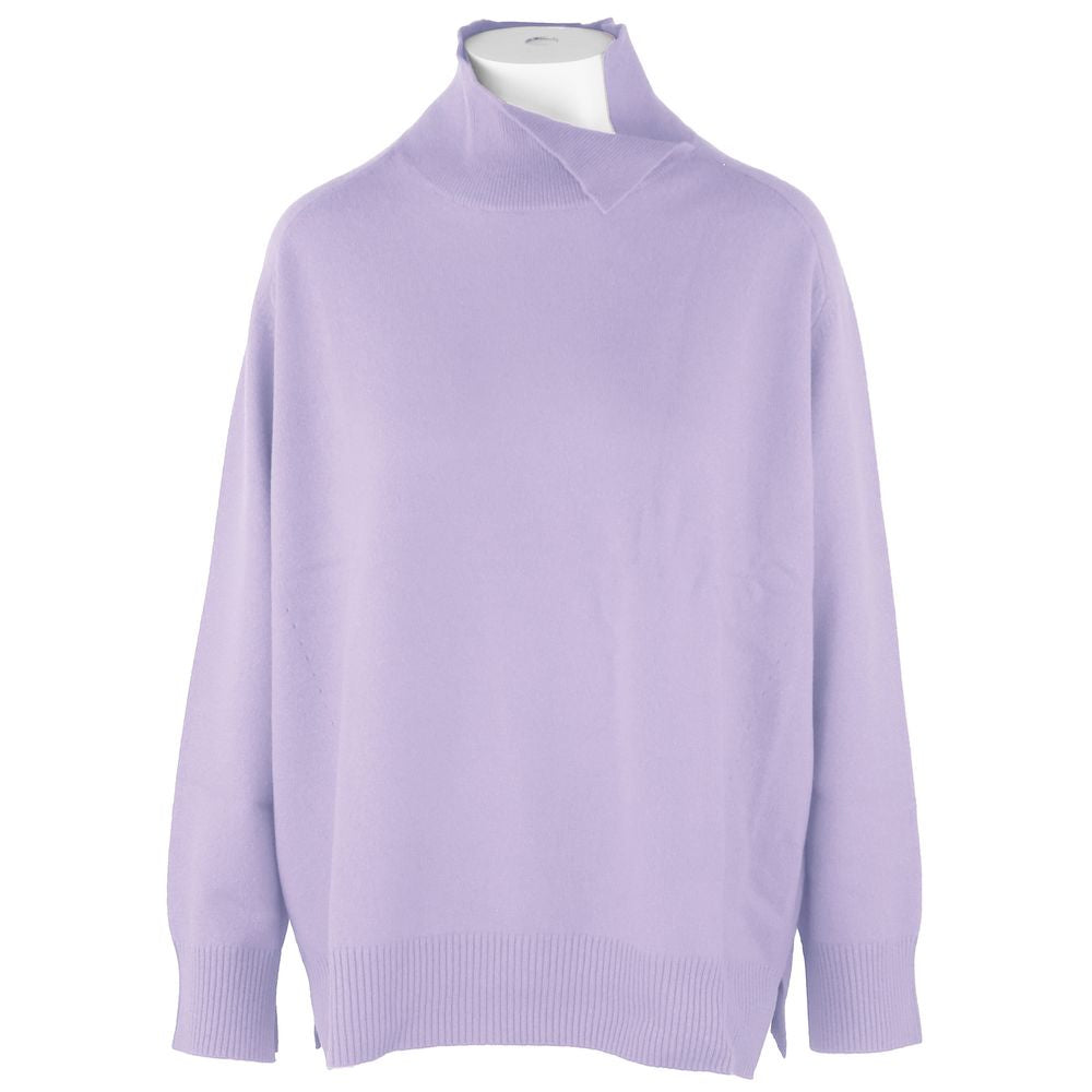 Malo Purple Wool Sweater Malo