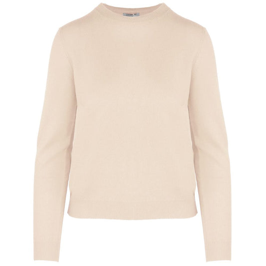 Malo Beige Cashmere Women Sweater Malo