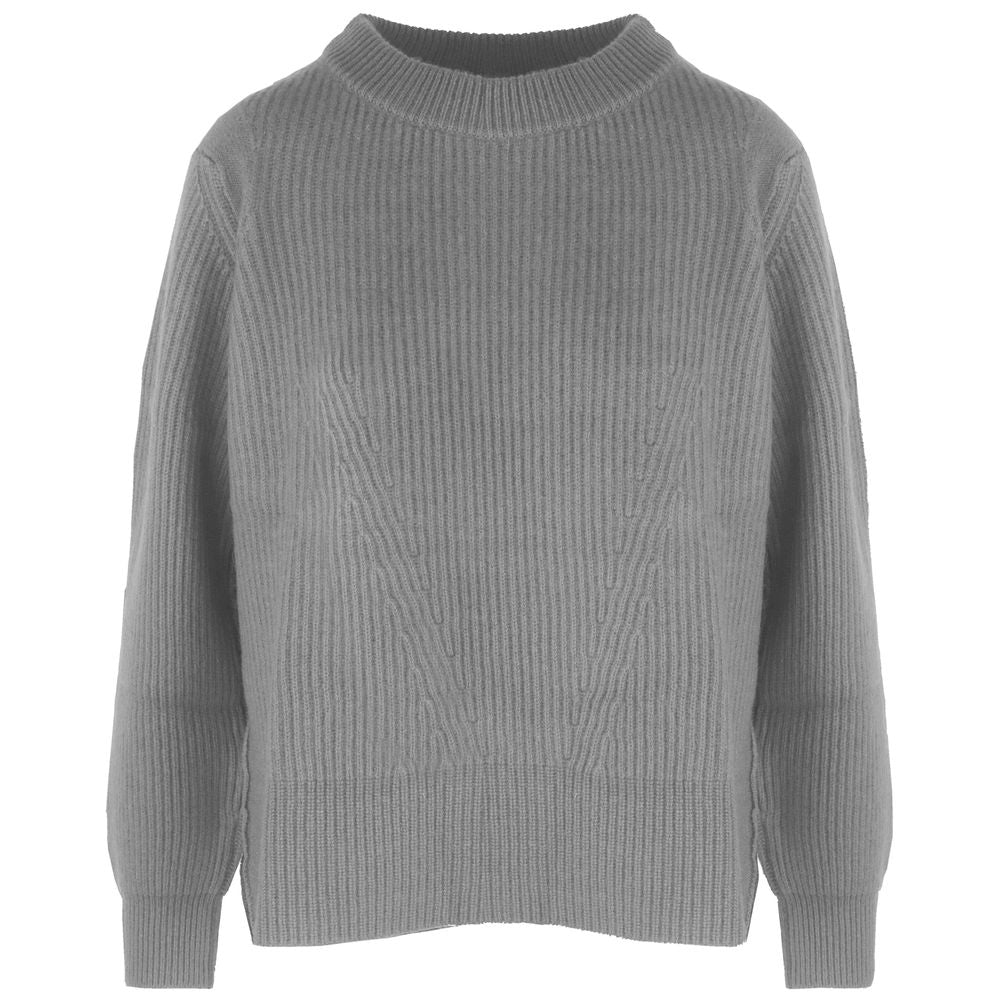 Malo Gray Cashmere Sweater Malo