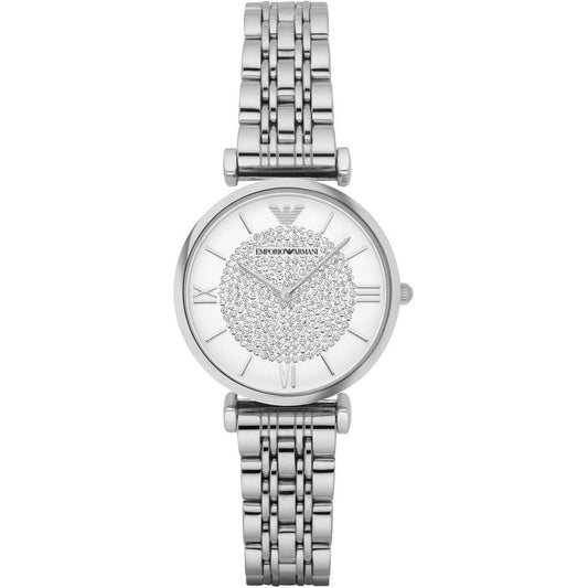 Armani Silver Steel Watch Armani