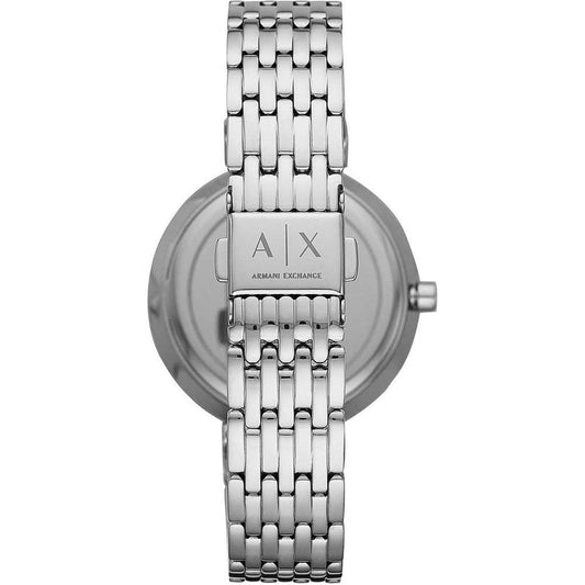 Armani Exchange Silver Stainless Steel Watch Armani Exchange