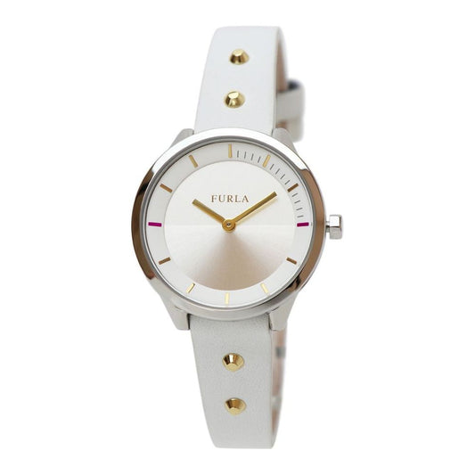 Furla White Leather Watch Furla