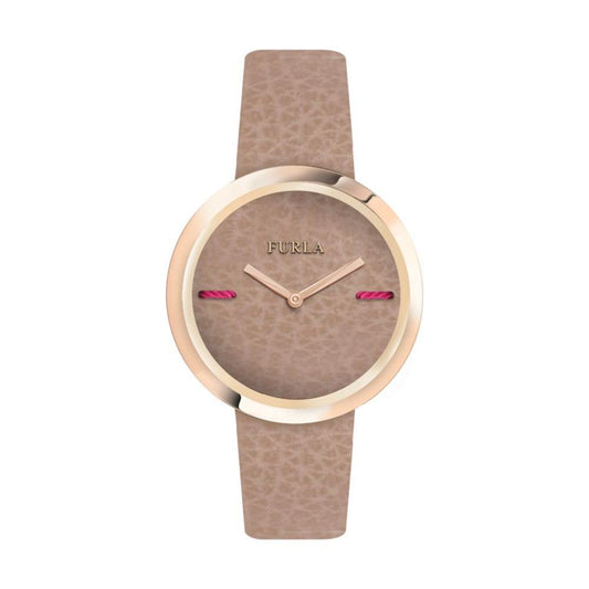 Furla Brown Leather Watch Furla