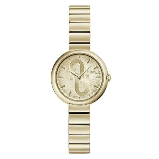 Furla Gold Stainless Steel Watch Furla