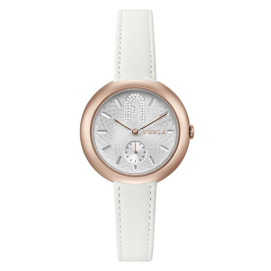 Furla White Leather Watch Furla