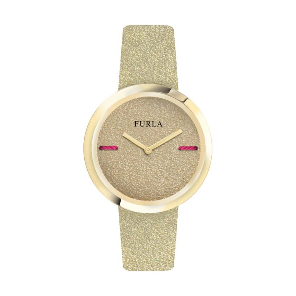 Furla Gold Leather Watch