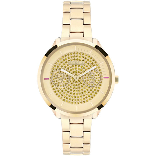 Furla Gold Steel Watch Furla