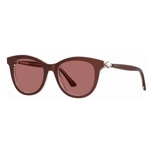 Jimmy Choo Red Acetate Sunglasses