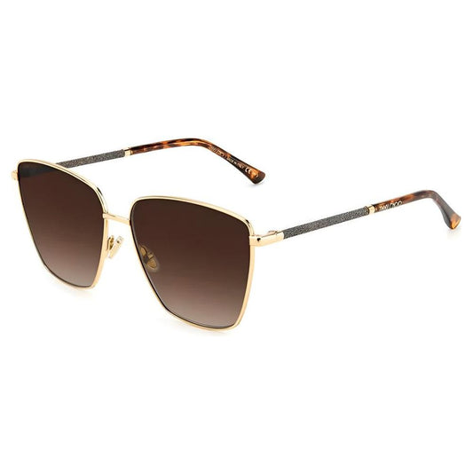 Jimmy Choo Gold Metal Sunglasses Jimmy Choo