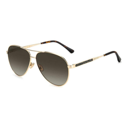 Jimmy Choo Gold Metal Sunglasses Jimmy Choo