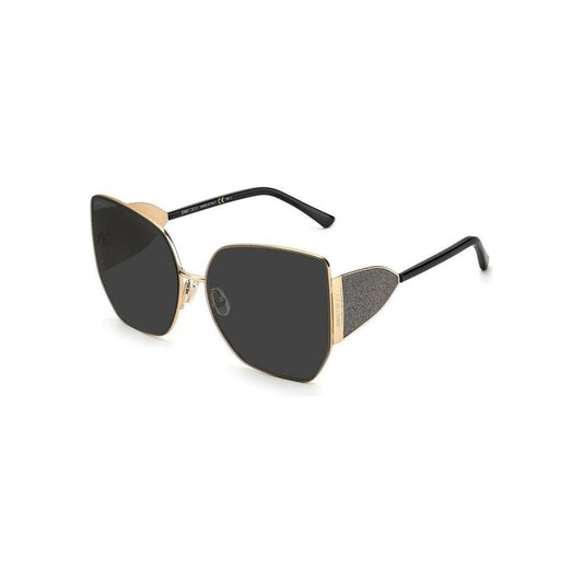 Jimmy Choo Gold Metal Sunglasses Jimmy Choo