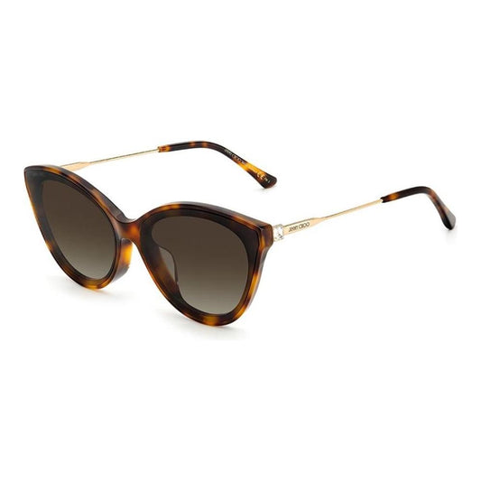 Jimmy Choo Brown Metal Sunglasses Jimmy Choo