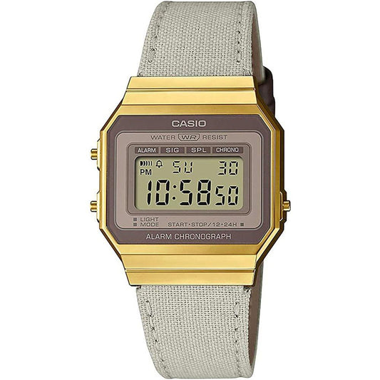 Casio Beige Fabric Watch Casio