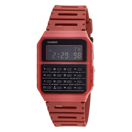 Casio Red Resin Watch Casio