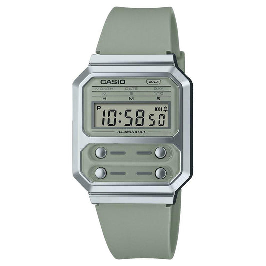 Casio Green Silicone Watch Casio