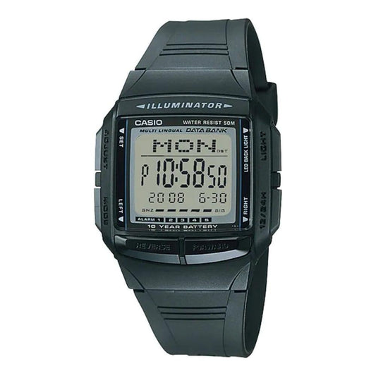 Casio Black Resin Watch Casio