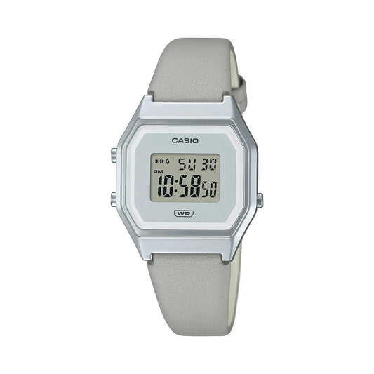 Casio Gray Leather Watch Casio