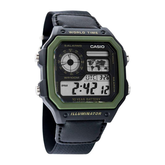 Casio Black Fabric Watch Casio