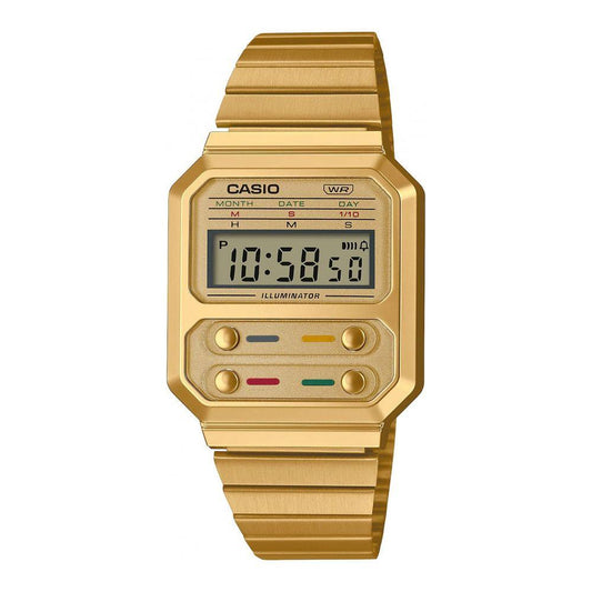 Casio Gold Steel Watch Casio