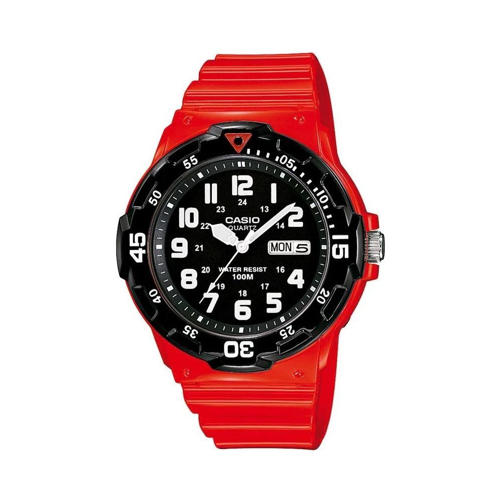 Casio Red Resin Watch Casio