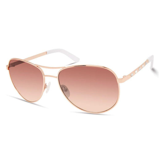 Guess Pink Metal Sunglasses Guess