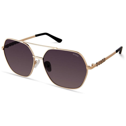 Guess Gold Metal Sunglasses Guess