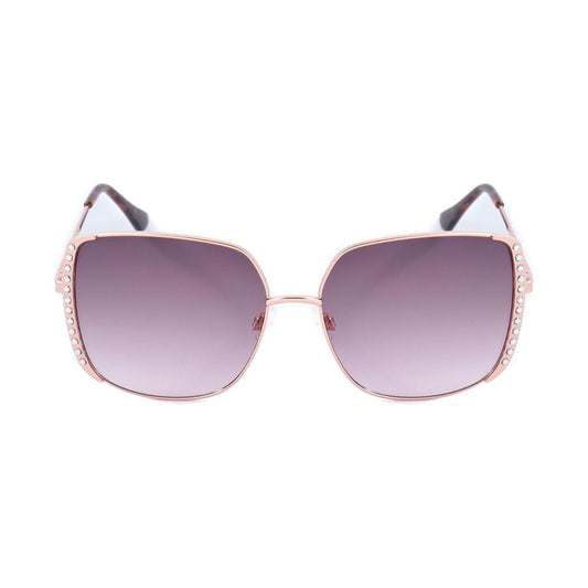 Guess Pink Metal Sunglasses Guess