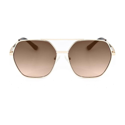 Guess Gold Metal Sunglasses Guess