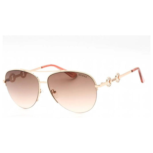 Guess Pink Metal Sunglasses Guess