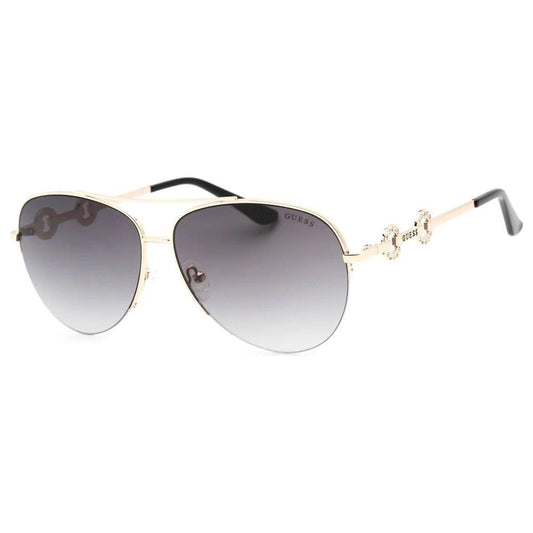 Guess Gold Metal Sunglasses Guess