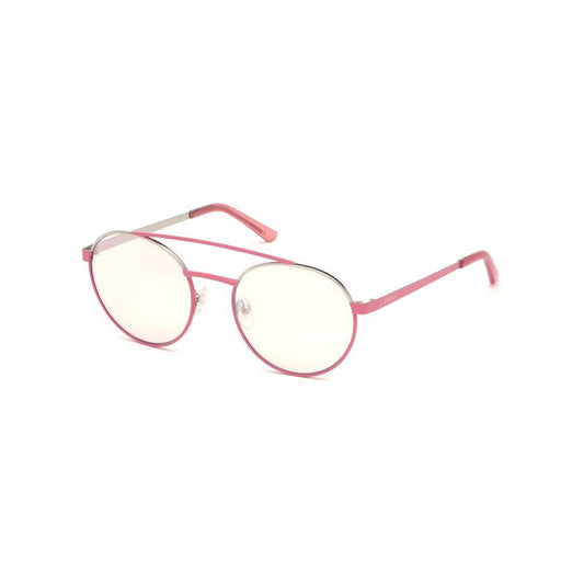 Guess Pink Metal Sunglasses Guess