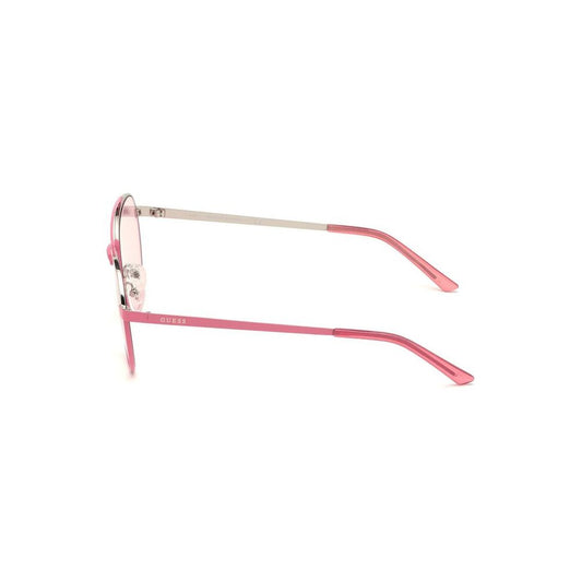 Guess Pink Metal Sunglasses Guess