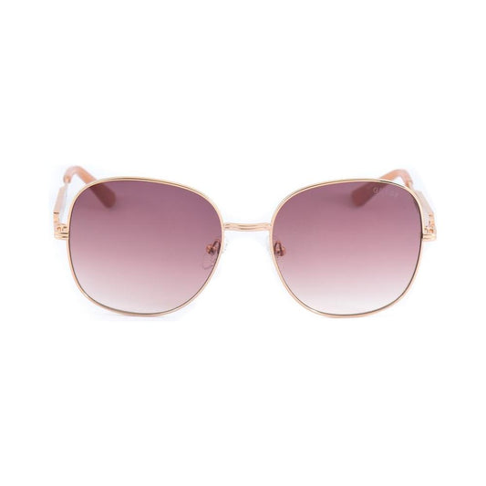 Guess Gold Metal Sunglasses Guess