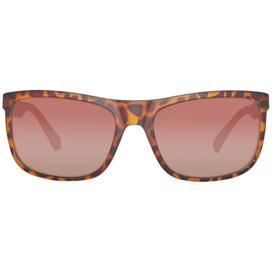 Guess Brown Metal And Plastic Sunglasses