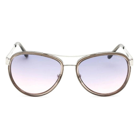 Guess Gray Metal Sunglasses Guess