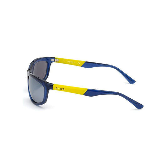 Guess Blue Injected Sunglasses Guess