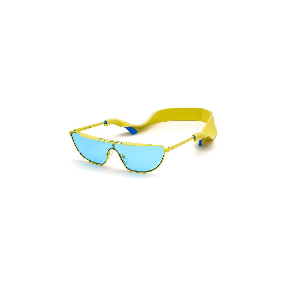 Guess Yellow Metal Sunglasses Guess