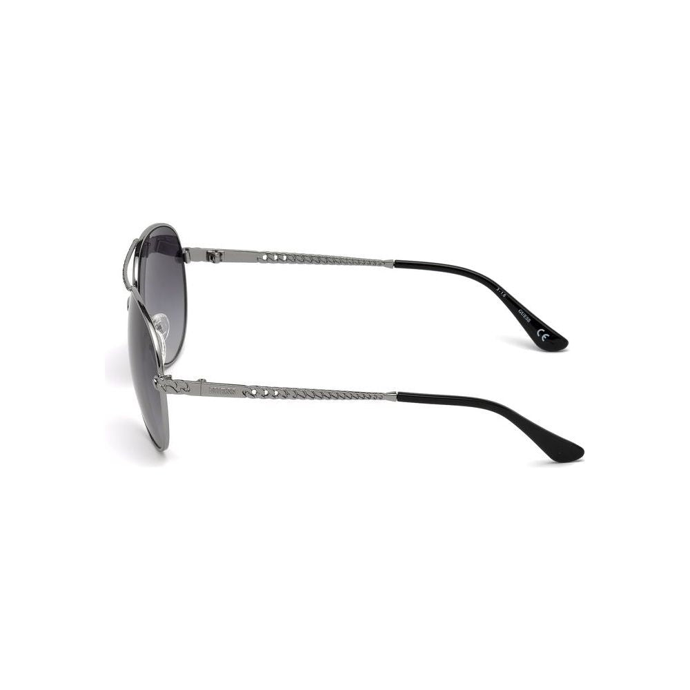 Guess Gray Metal Sunglasses Guess