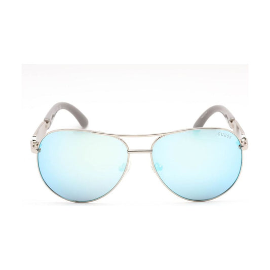 Guess Gray Metal Sunglasses Guess