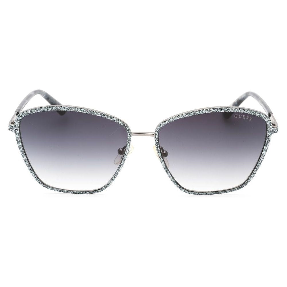 Guess Gray Metal Sunglasses Guess