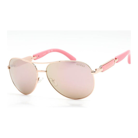 Guess Pink Metal Sunglasses Guess