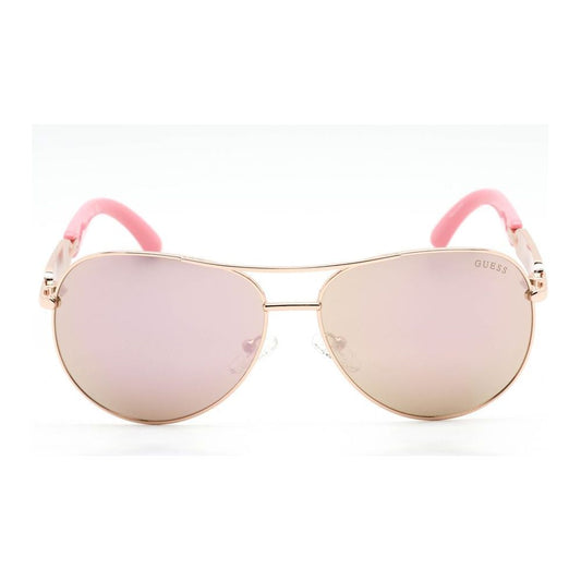 Guess Pink Metal Sunglasses Guess