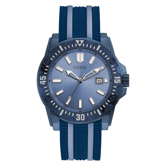 Guess Blue Silicone Watch Guess