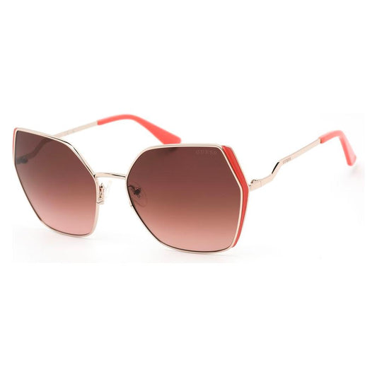 Guess Gold Metal Sunglasses Guess