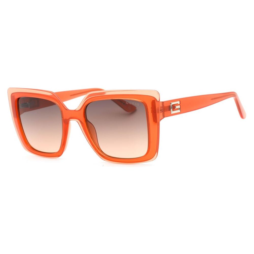 Guess Orange Plastic Sunglasses Guess